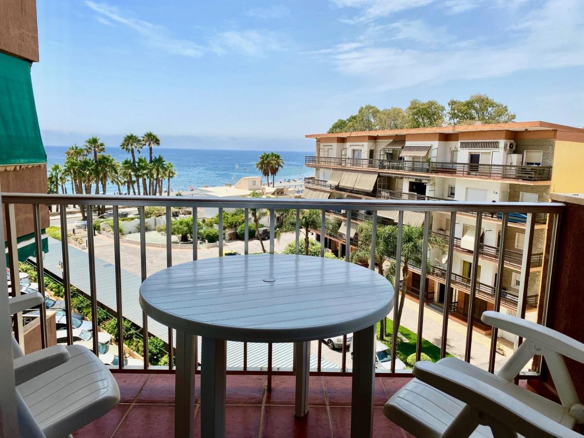 Genial Apartamento En 1A Linea De Playa Con Piscina Almuñécar Eksteriør bilde