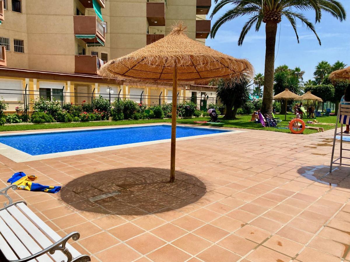 Genial Apartamento En 1A Linea De Playa Con Piscina Almuñécar Eksteriør bilde