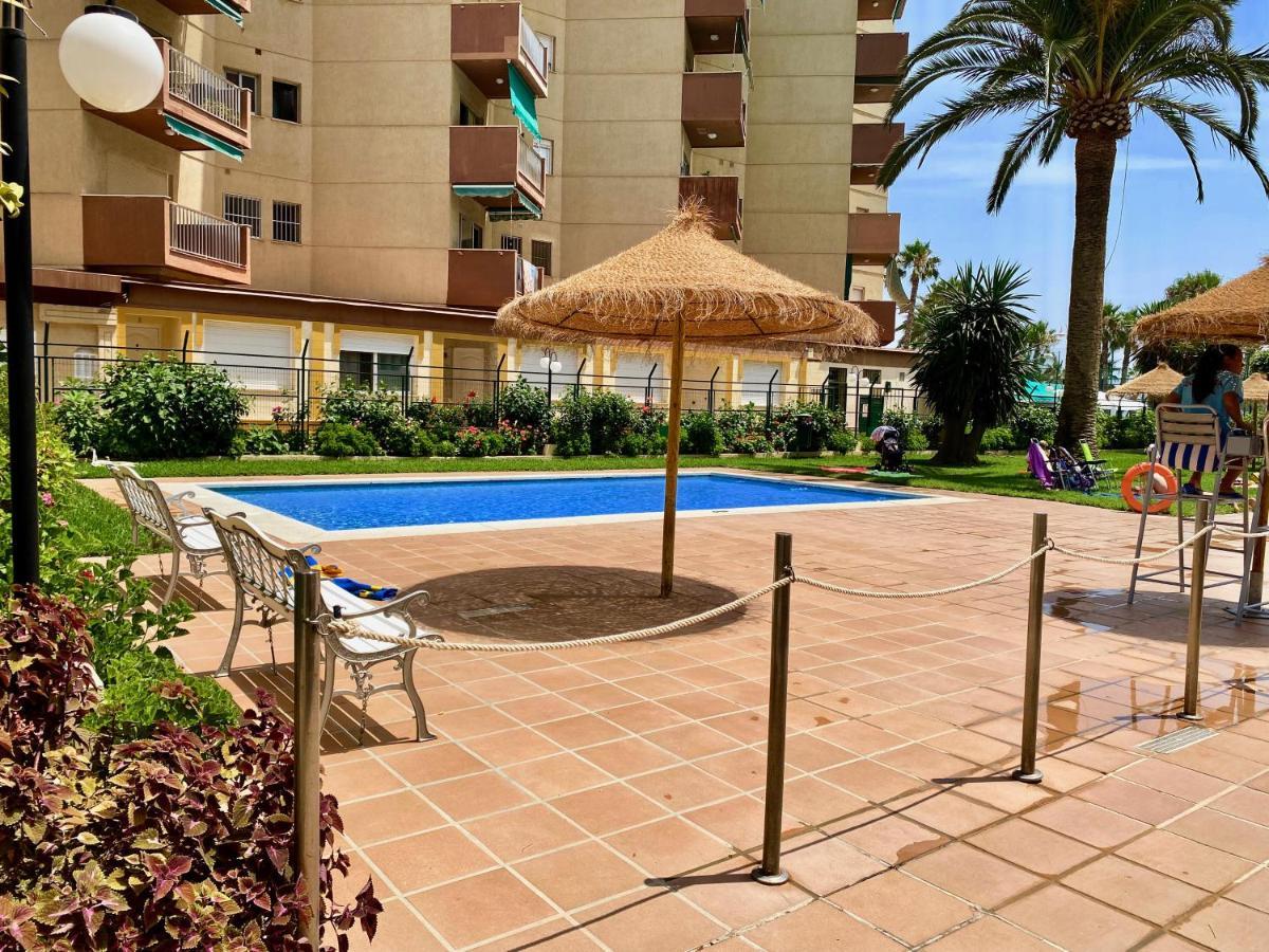 Genial Apartamento En 1A Linea De Playa Con Piscina Almuñécar Eksteriør bilde